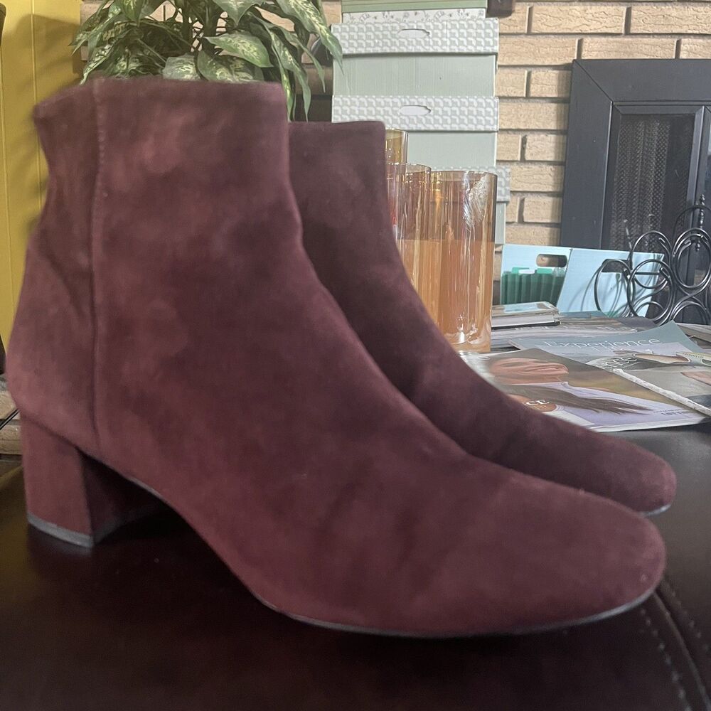 & Other Stories Women's Boots US 8 EU 40 Brown Suede